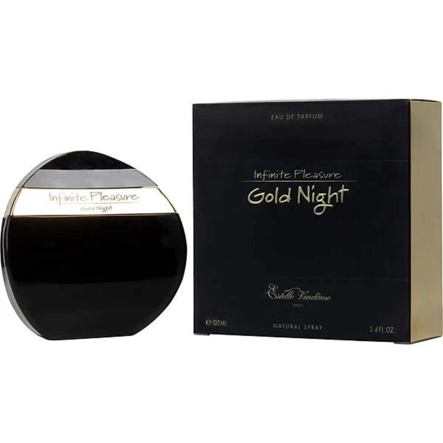 Estelle Vendome Ladies Infinite Pleasure Gold Night EDP 3.4 oz Fragrances 3700134406538