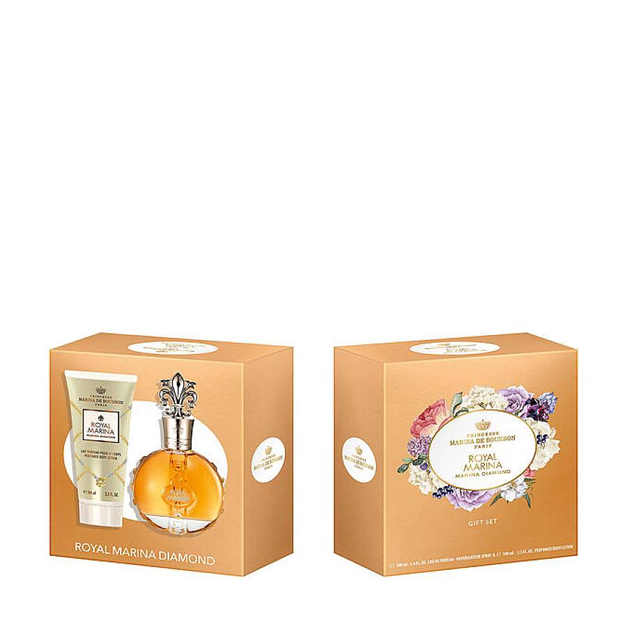 Marina De Bourbon Ladies Royal Marina Diamond Gift Set Fragrances 3494800280897 35$