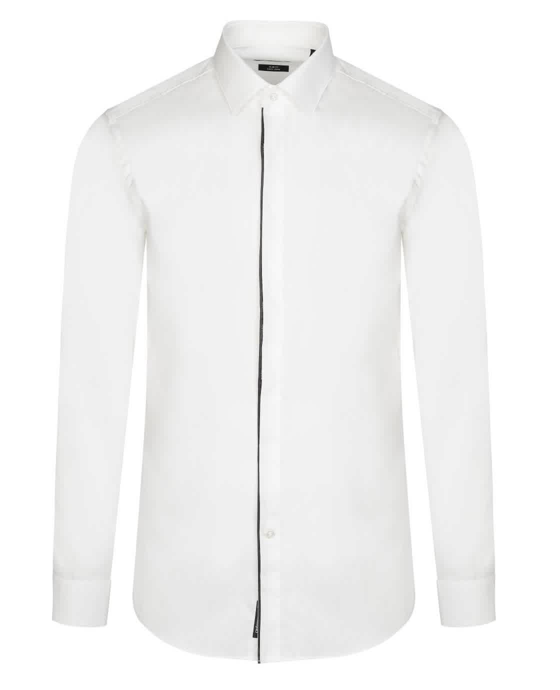 hugo boss long sleeve white