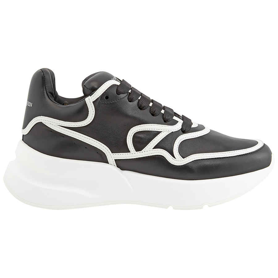 alexander mcqueen mens sneakers black