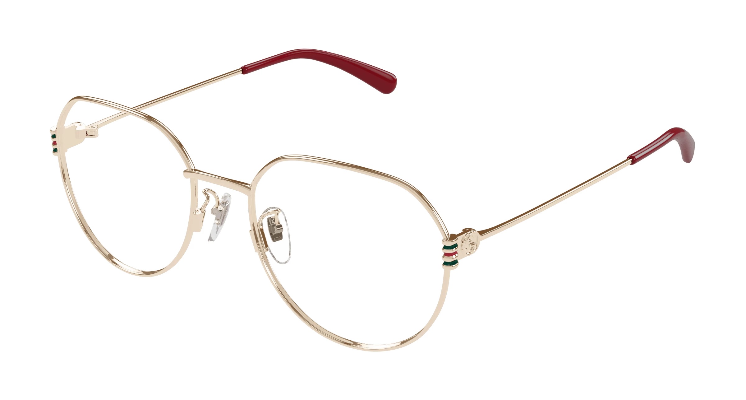 Gucci Demo Oval Ladies Eyeglasses GG1675OK 003 55 240$