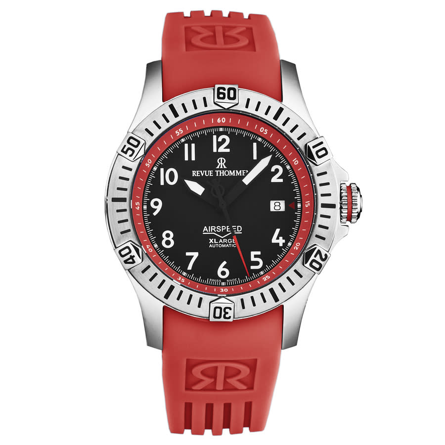 Revue Thommen Air speed Automatic Black Dial Mens Watch 160704736 721$