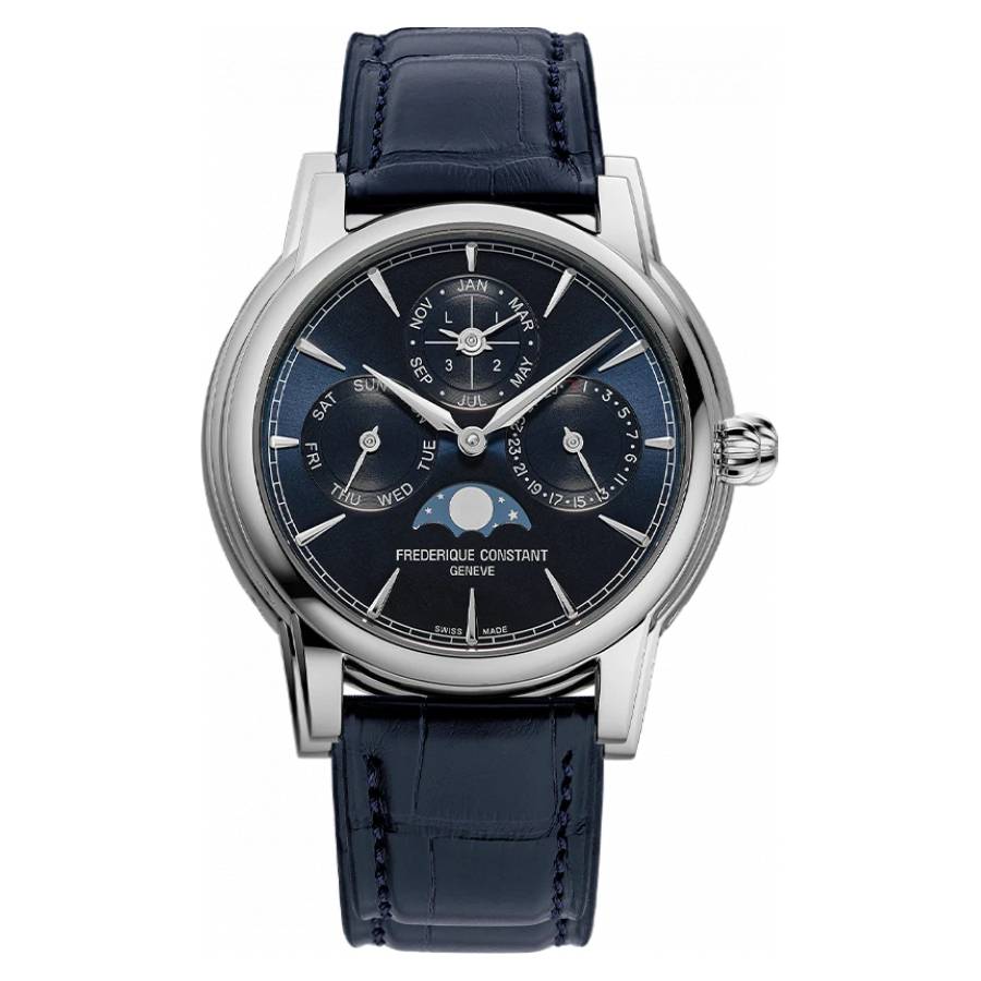 Frederique Constant Manufacture Classic Perpetual Calendar Automatic Mens Watch FC-776N3H6 7425$