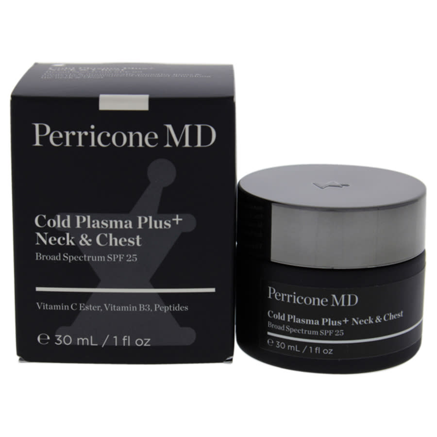Cold Plasma Plus Neck and Chest Broad Spectrum SPF 25 by Perricone MD for Unisex - 1 oz Moisturizer 50$