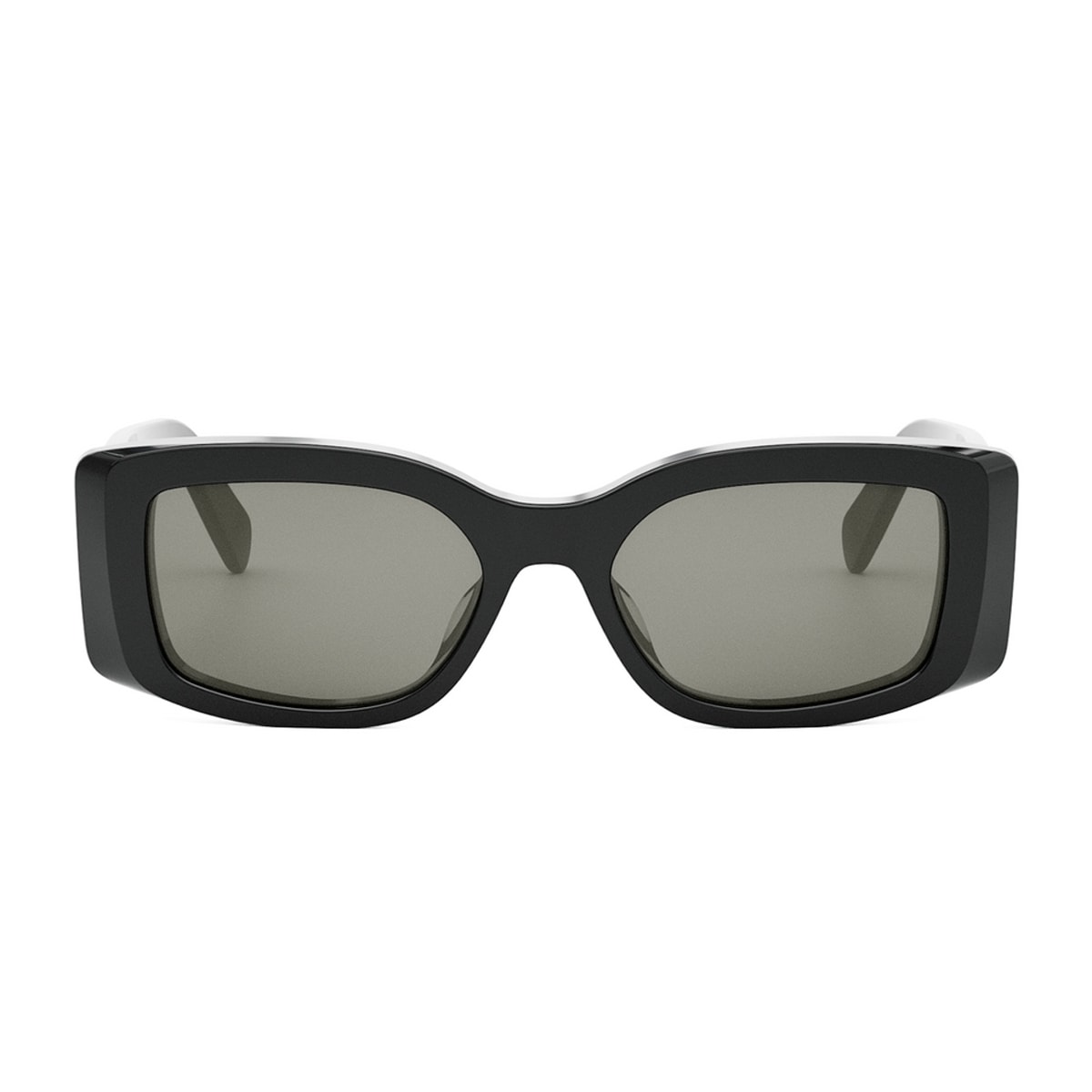 Celine Woman Sunglass Triomphe CL40282U - Frame color: Black Shiny, Lens color: Grey