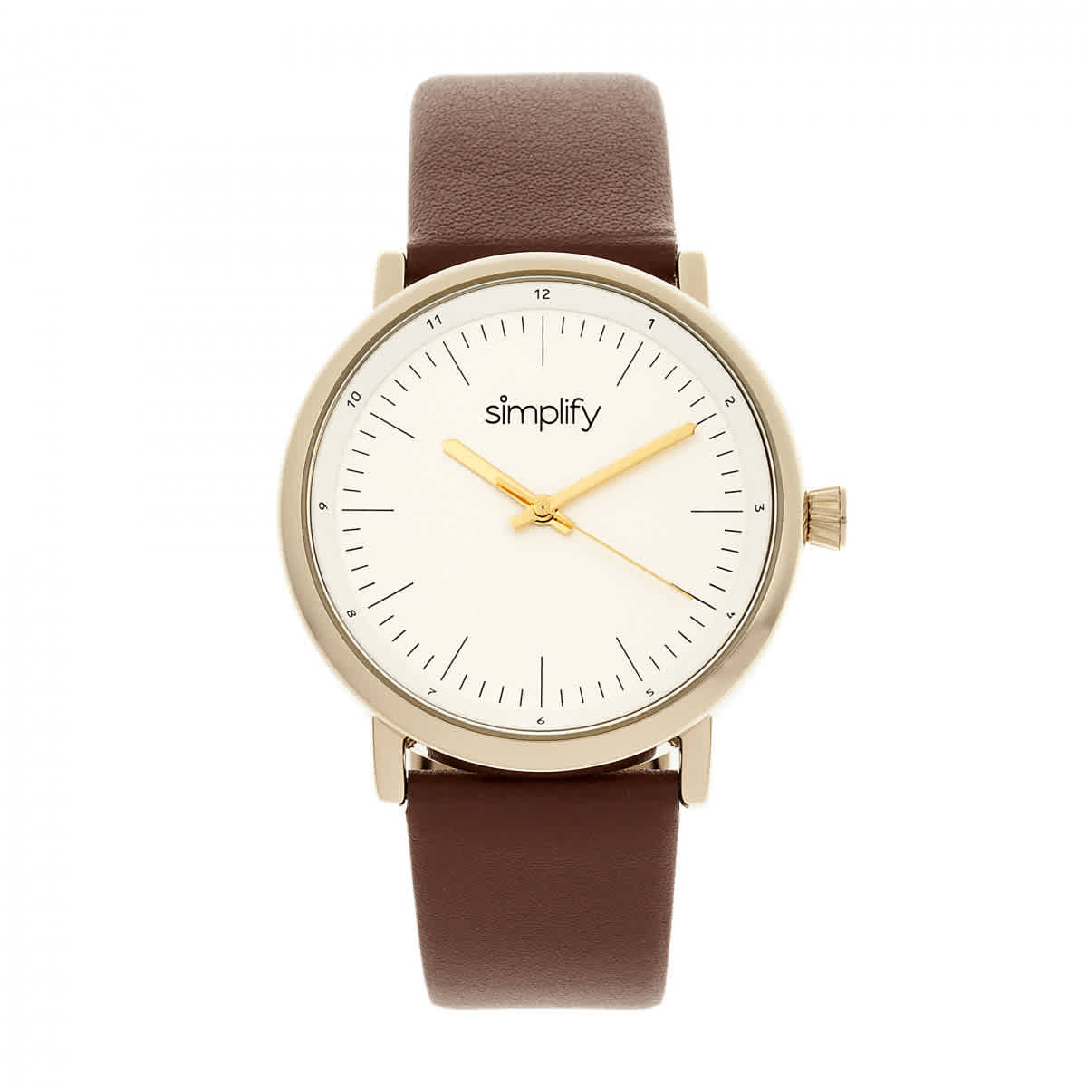 Simplify The 6200 White Dial Unisex Watch SIM6203