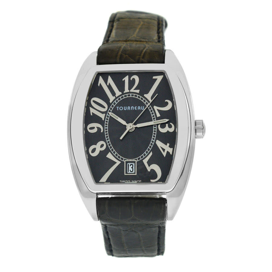 Pre-owned Tourneau Super Oro Automatic Grey Dial Unisex Watch CA4070/2892A