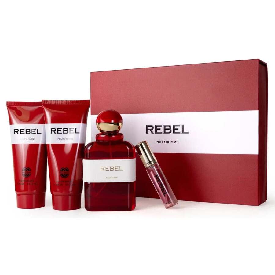 Mush Mush Mens Rebel epcs EDP Gift Set Fragrances 860009041424