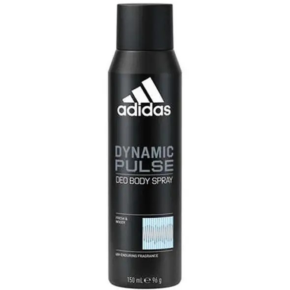 Adidas Mens Dynamic Pulse Body Spray 5.0 oz Fragrances 3616307110686
