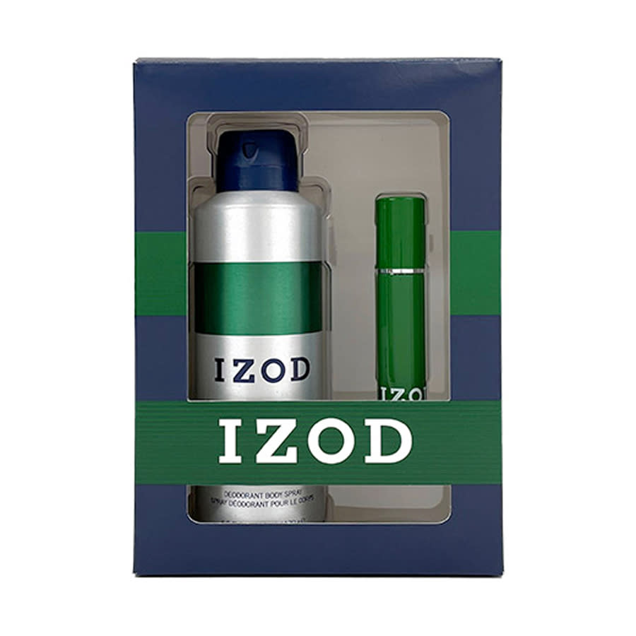 Izod Mens Green Gift Set Fragrances 849017009435