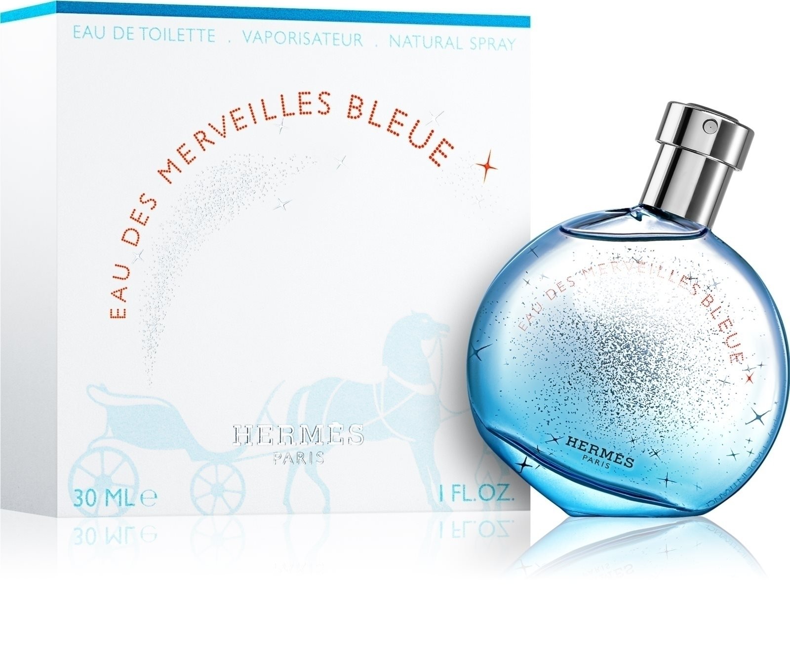 Hermes Ladies Eau Des Merveilles Bleue EDT Spray 10 oz Fragrances 3346130009306 59$