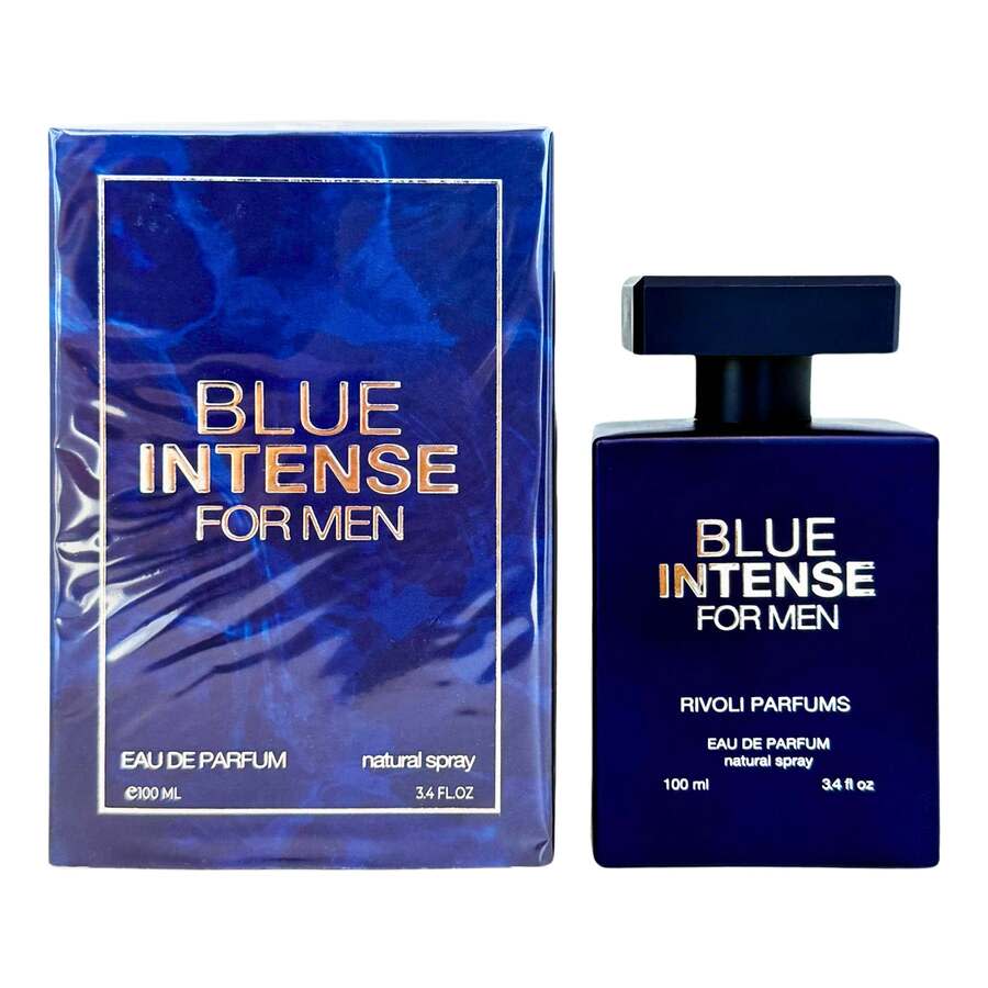 Rivoli Mens Blue Intense EDP Spray 3.4 oz Fragrances 3021011022130