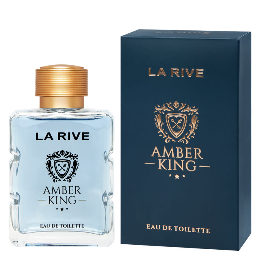 La Rive Mens Amber King EDT Spray 34 oz Fragrances 5903719643269 15$
