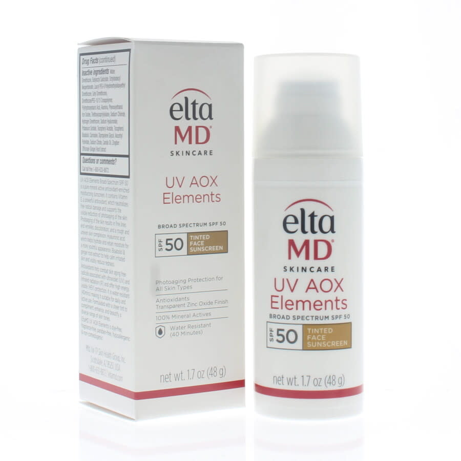 EltaMD UV AOX Elements SPF 50 Tinted Face Sunscreen Water Resistant 17 oz Skin Care 827854010111 35$