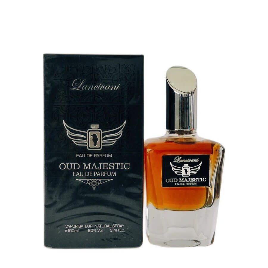 Lancivani Unisex Oud Majestic EDP Spray 3.3 oz Fragrances 6291106906318