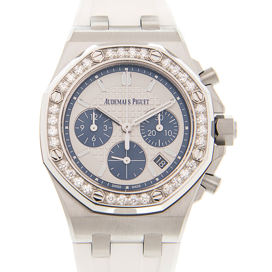 Audemars Piguet Royal Oak Offshore Chronograph Automatic Diamond White Dial Mens Watch 26231STZZD010CA01 97175$