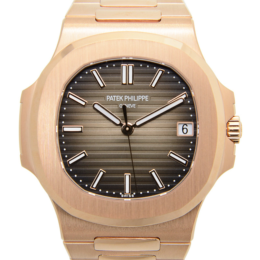 Pre-owned Patek Philippe Nautilus Brown Dial Mens Watch 5711-1R-001 198875$