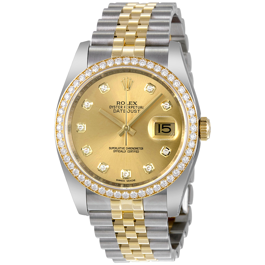Preowned Rolex Oyster Perpetual Datejust 36 Champagne Dial Stainless Steel 18K Yellow Gold Jubilee Bracelet Automatic Watch 116243CDJ Preowned Rolex Oyster Perpetual Datejust 36 Champagne Dial Stainless Steel 18K Yellow Gold Jubilee Bracelet Automatic Watch 116243CDJ