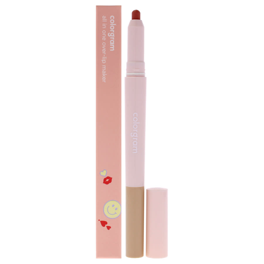 Colorgram Ladies All In One Over-lip Maker 0.024 oz 01 Warm Peach Makeup 8809864767973