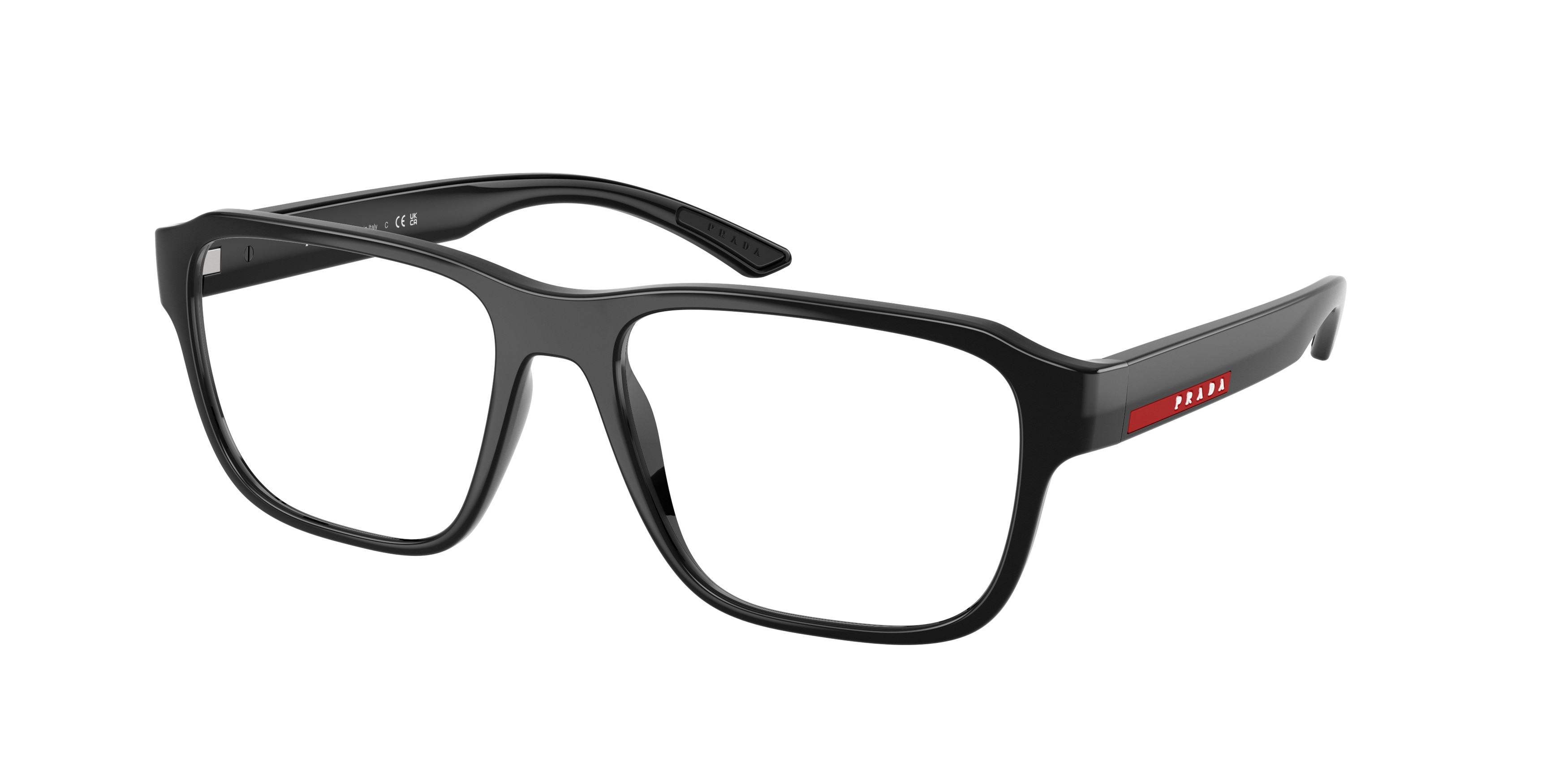 Prada Linea Rossa Demo Rectangular Mens Eyeglasses PS 05RV 1AB1O1 52 160$