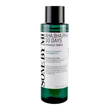 SOME BY MI Ladies AHA-BHA-PHA 30 Days Miracle Toner Liquid 5 oz Skin Care 8809326333661