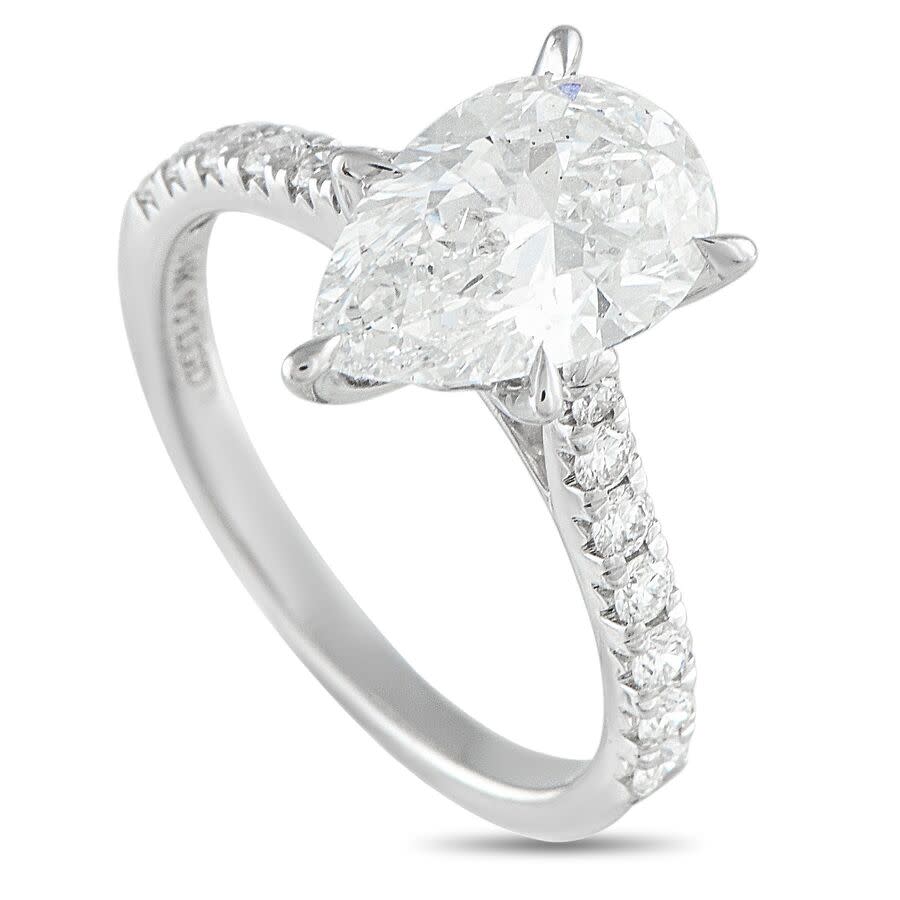 LB Exclusive 14K White Gold 2.95ct Lab Grown Diamond Ring LG10 091025