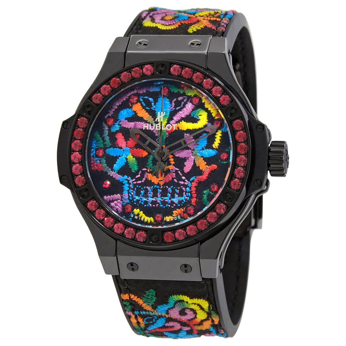 Hublot Big Bang Broderie Sugar Skull Automatic Watch 343CS6599NR1213 12015$