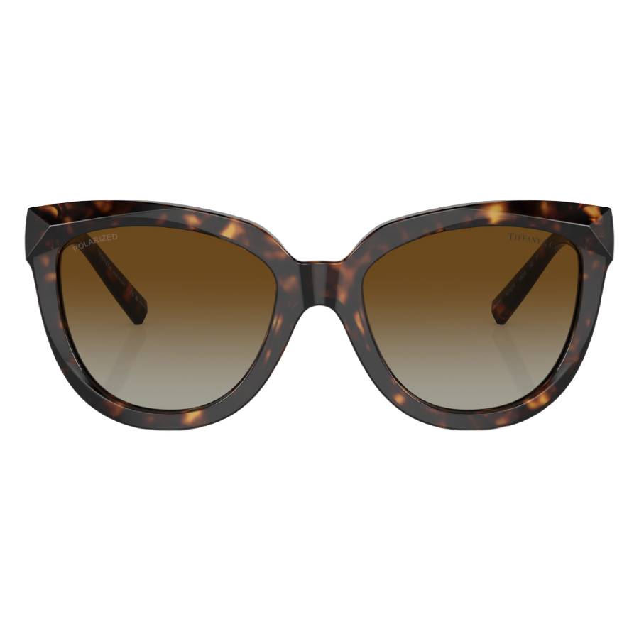 Tiffany & Co. TF4215 Polarized 8015T5 Women’s Sunglasses Tortoiseshell Size 53