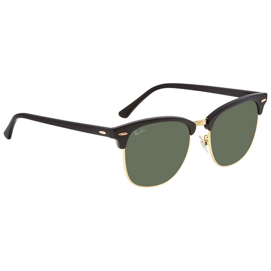 RayBan Clubmaster Classic Green Classic G-15 Sunglasses RB3016FW036555 ...