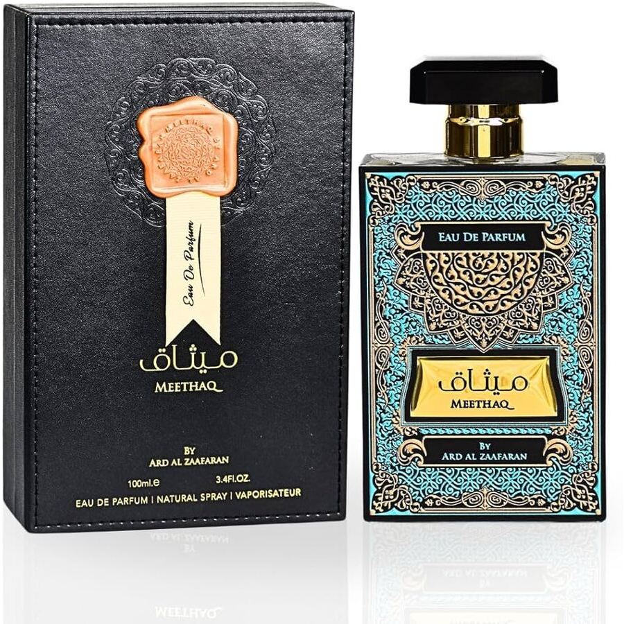 Ard Al Zaafaran Mens Meethaq EDP Spray 34 oz Fragrances 6438585524699 15$