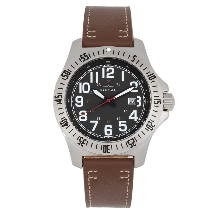 Elevon Aviator Black Dial Mens Watch ELE120-10