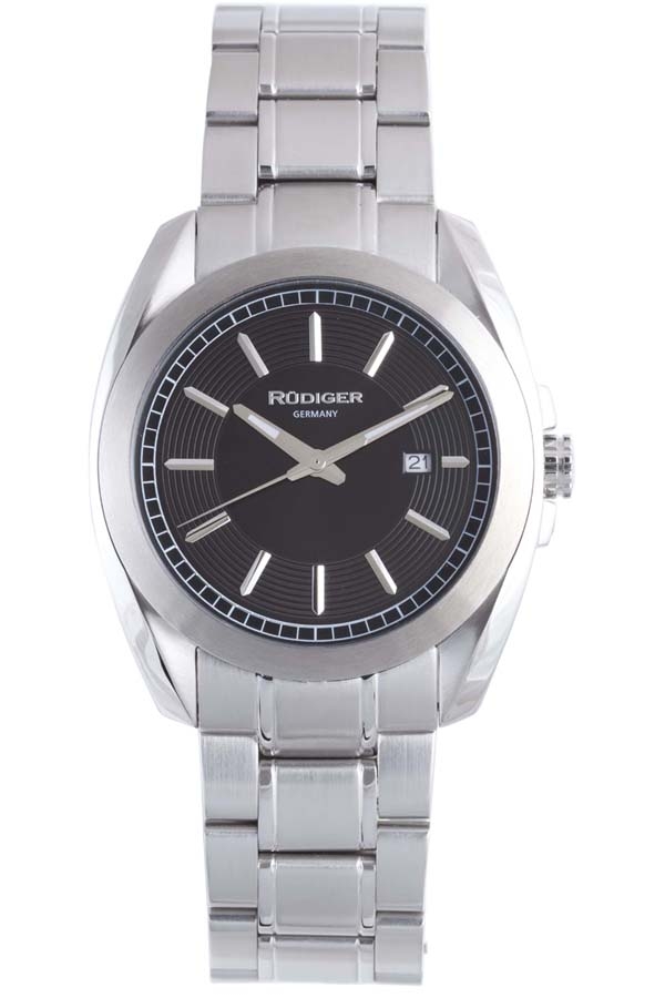 Rudiger Dresden Black Dial Mens Watch R1001-04-007
