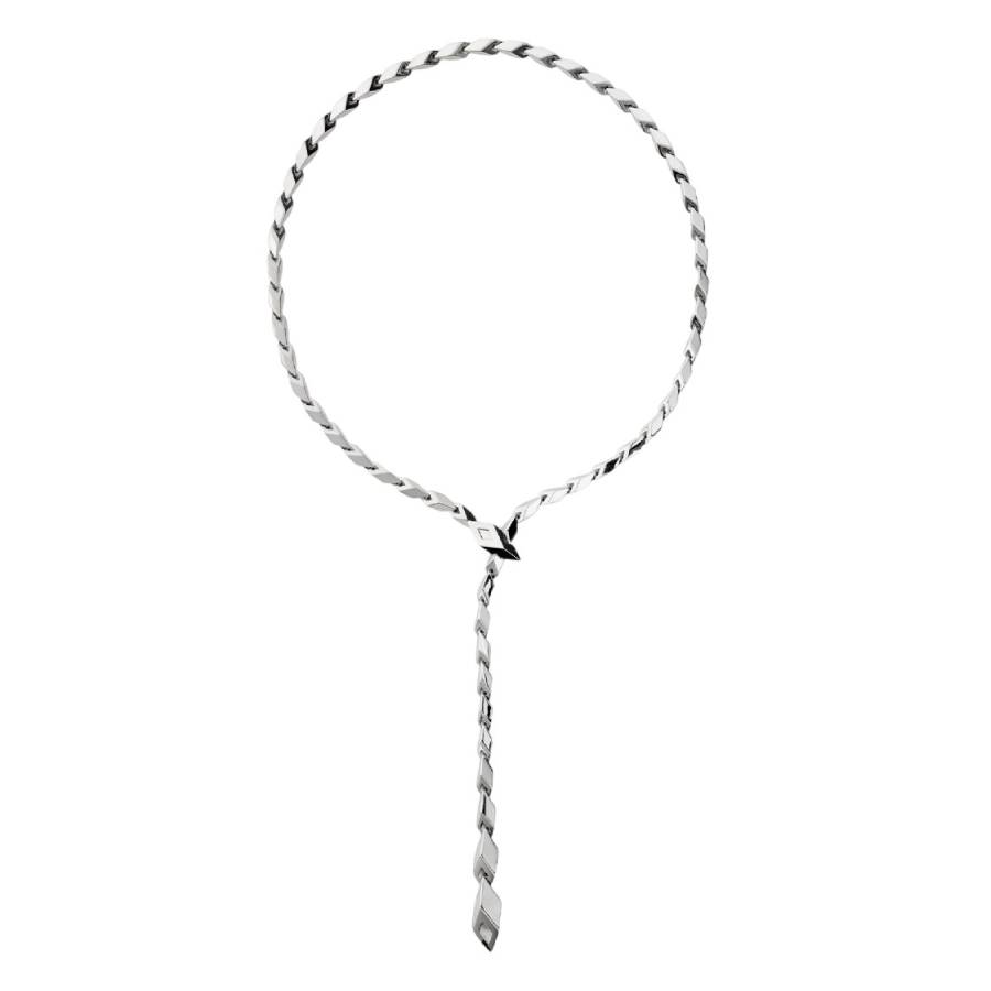 Burberry Hollow Cuban Chain Necklace 828$