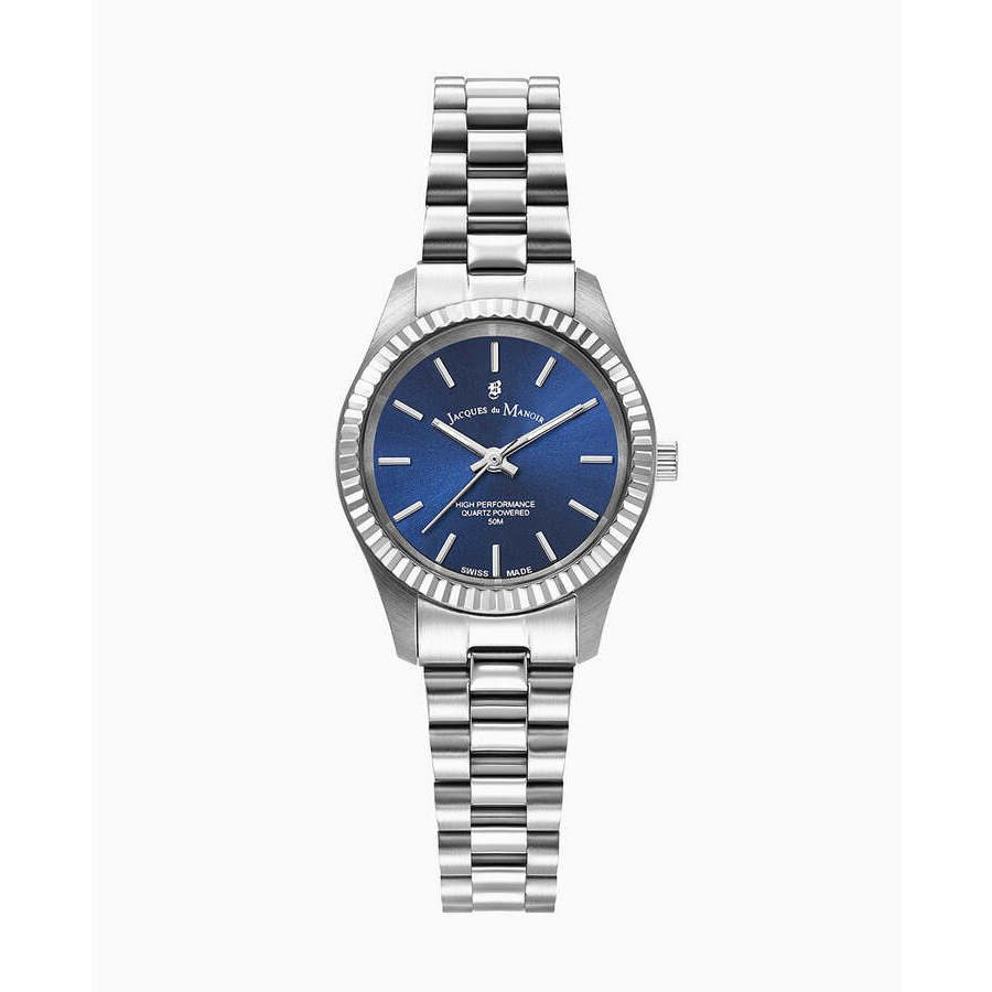 Jacques Du Manoir Inspiration Prime Blue Dial Ladies Watch JWL04002