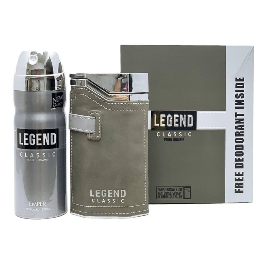Emper Mens Legend Classic Gift Set Fragrances 6291103669223