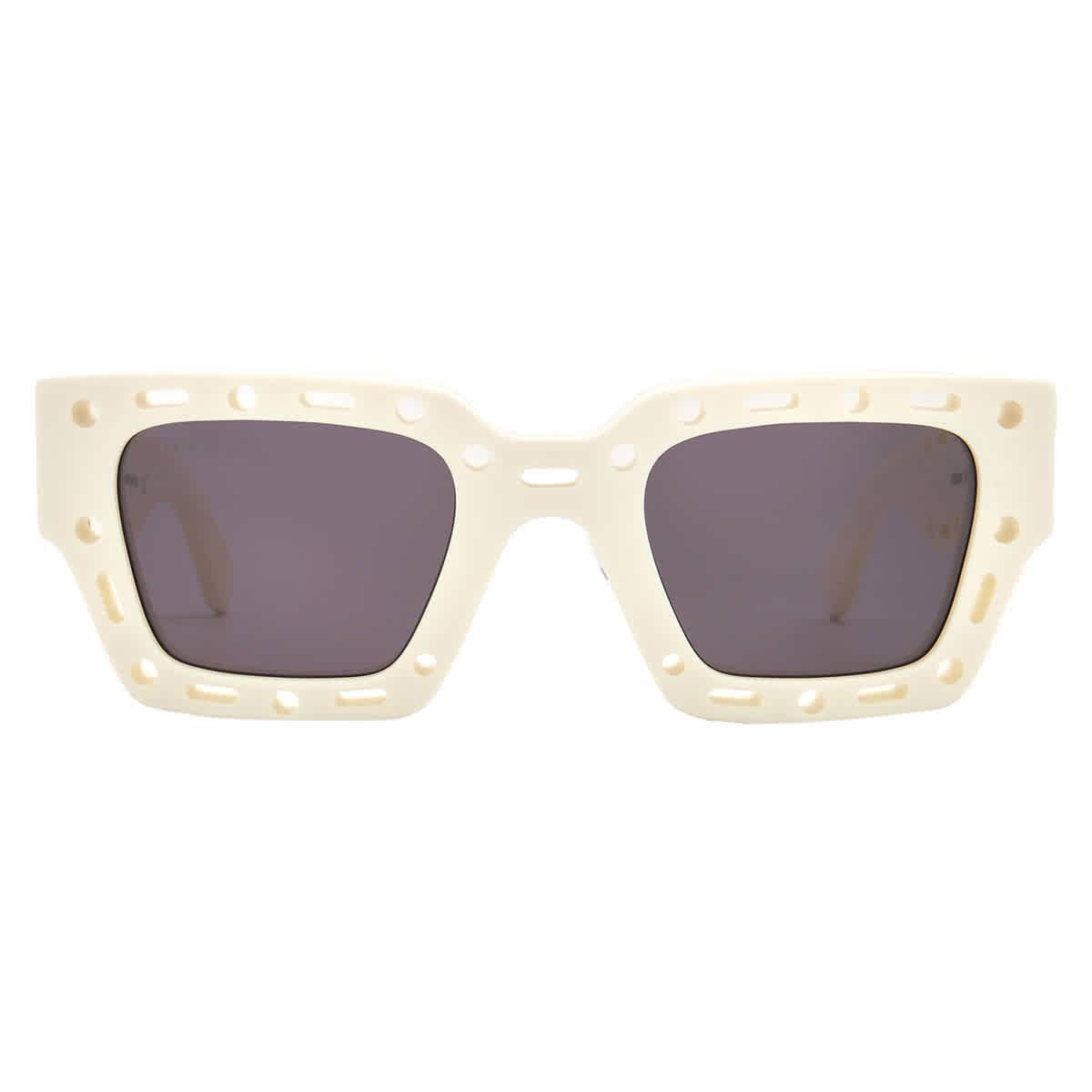 Off-White Mercer Grey Square Unisex Sunglasses OERI026 0107  display picture 1