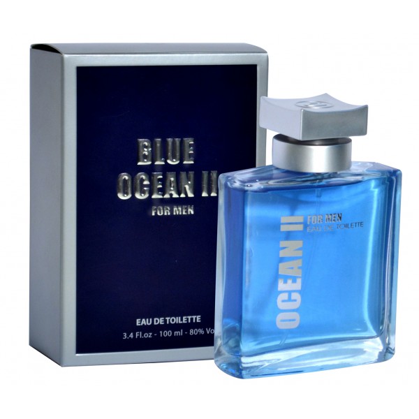 Classic Mens Blue Ocean II EDT 3.4 oz Fragrances 7290100828397