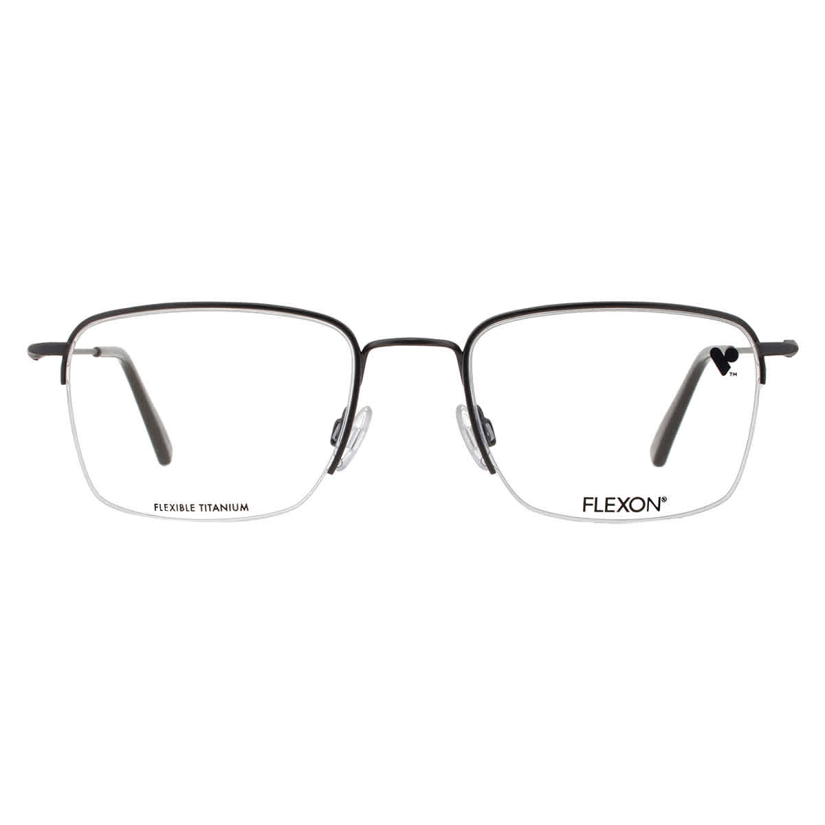 Flexon Demo Square Mens Eyeglasses FLEXON H6041 033 52 28$