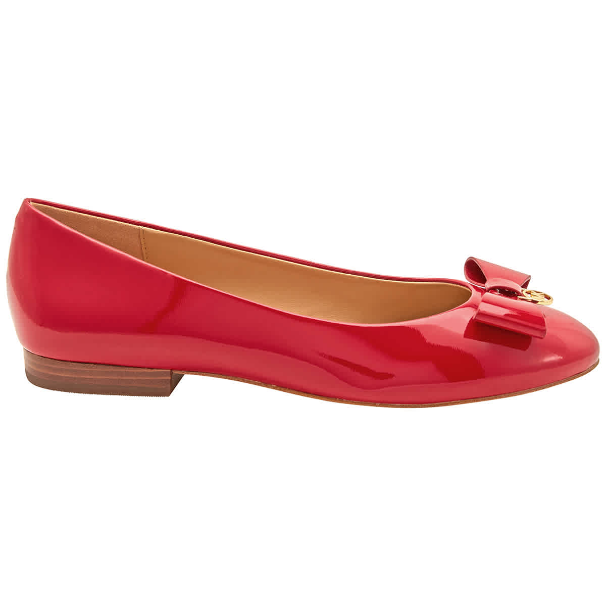 michael kors red ballet flats