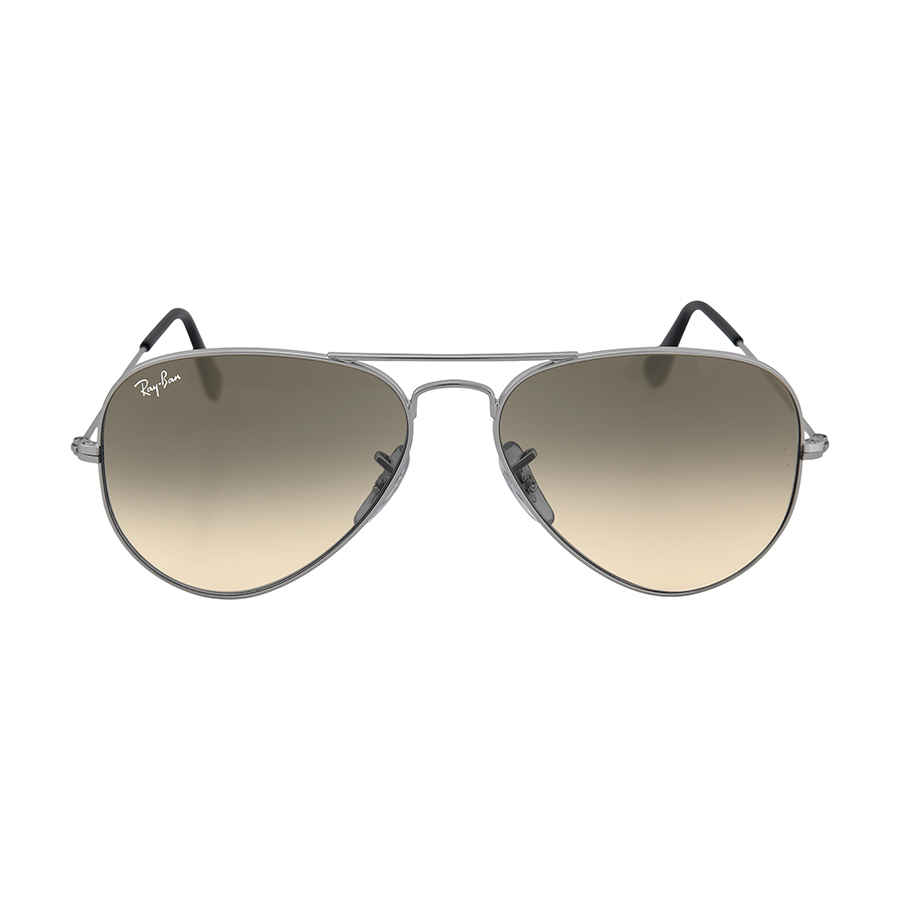 Ray Ban Aviator Grey Gradient Aviator Unisex Sunglasses RB3025 003/32 55