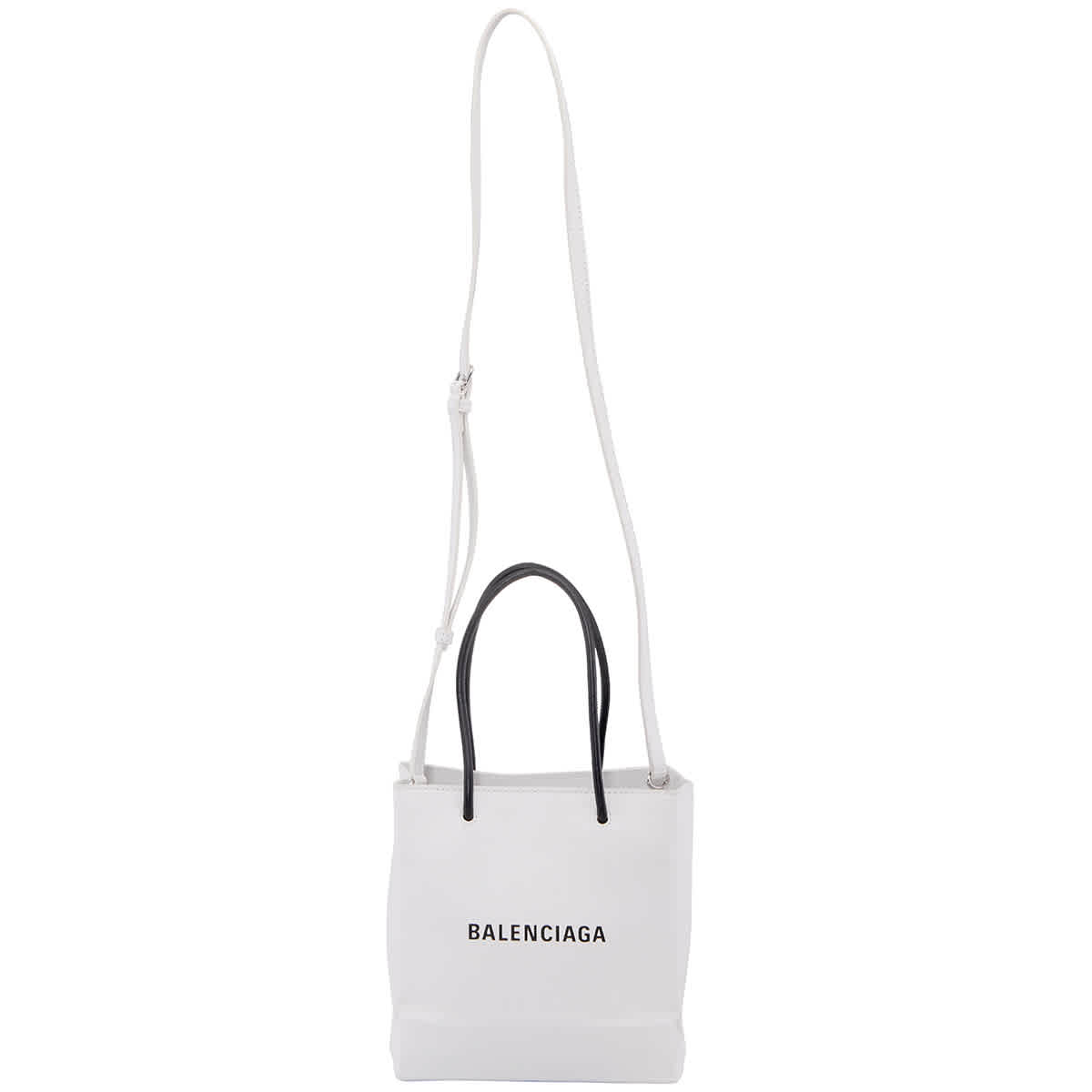 Balenciaga leather shopping bag hotsell