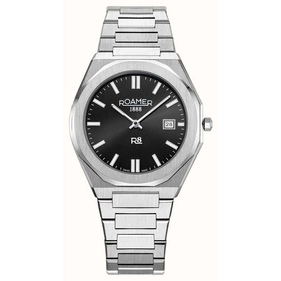 Roamer Roamer R8 Black Dial Mens Watch 972980 41 85 20