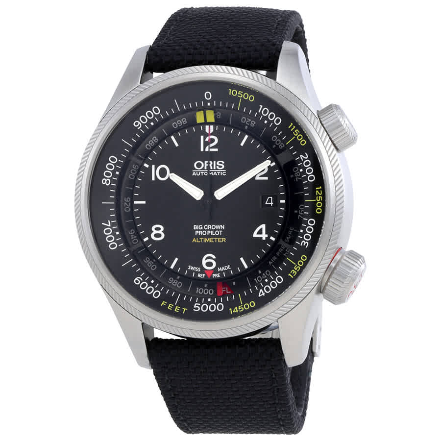Oris Big Crown ProPilot Automatic Black Dial Mens Watch 733-7705-4134FS 2970$