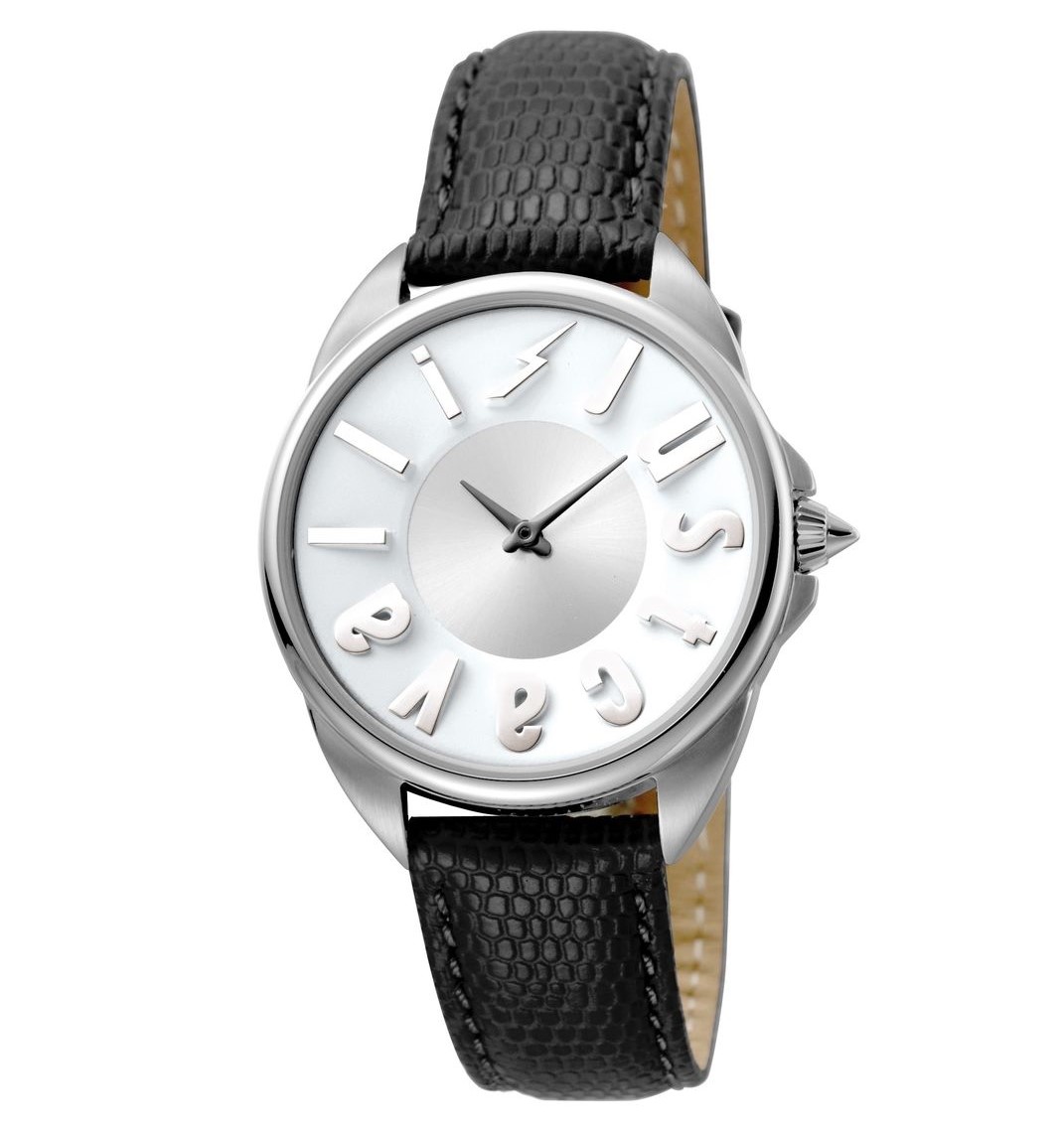 Just Cavalli Logo Silver Dial Ladies Watch JC1L008L0015 118$