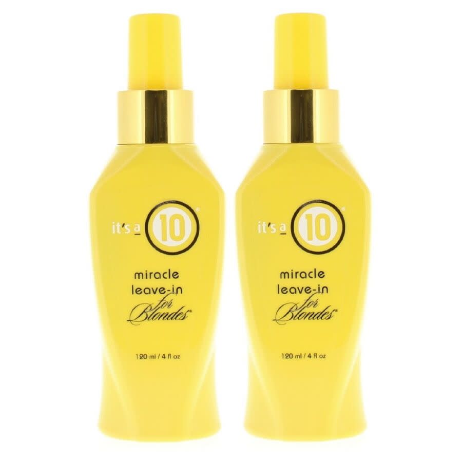 Its A 10 Miracle Leave-In For Blondes Gift Set Hair Care 810390033911