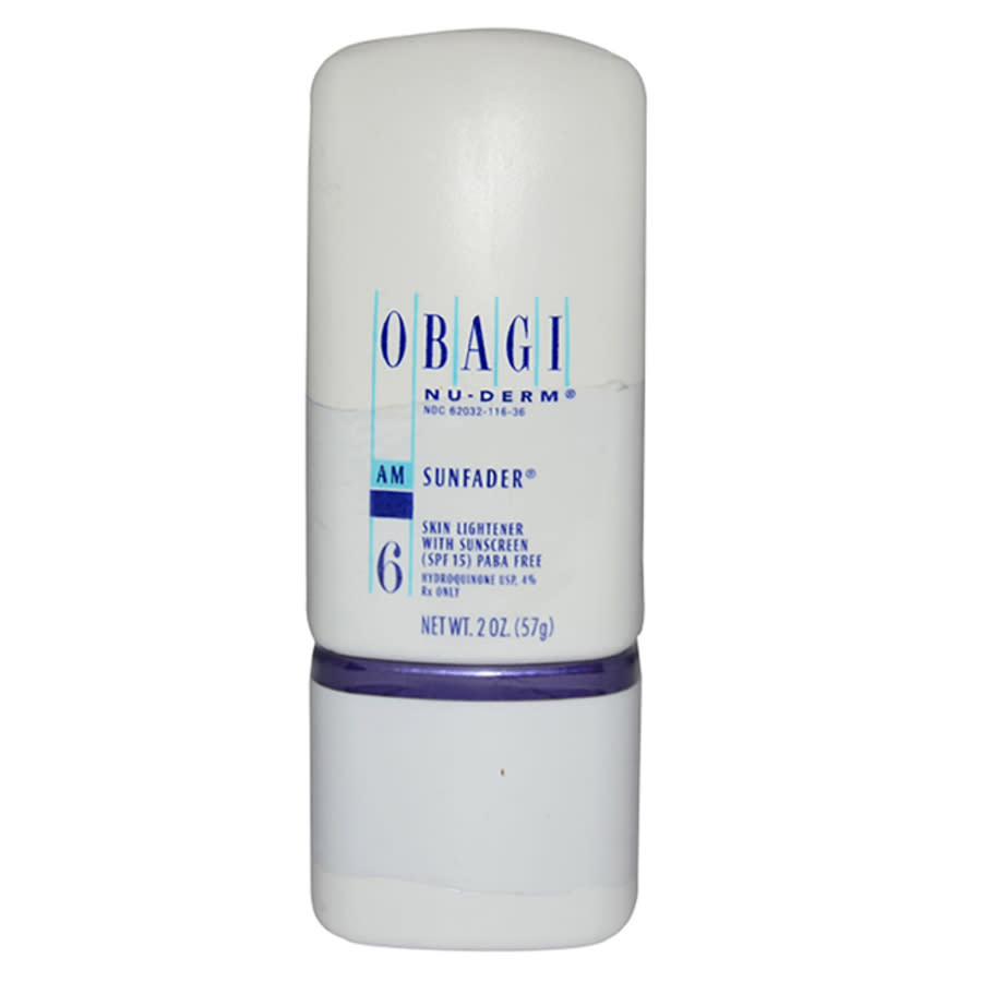 Obagi Nu-Derm 6 AM Sunfader Skin Lightener with Sunscreen SPF 15 by Obagi for Women - 2 oz Cream 50$