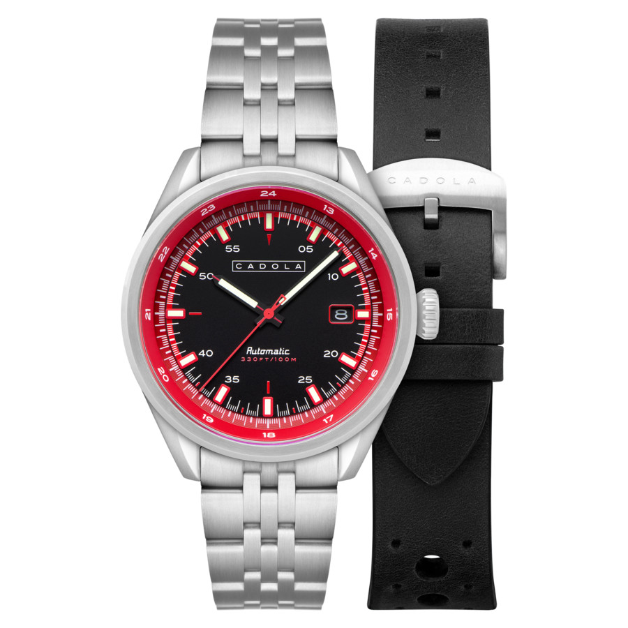 Cadola Pista Automatic Black Dial Mens Watch CD-1031-22 340$