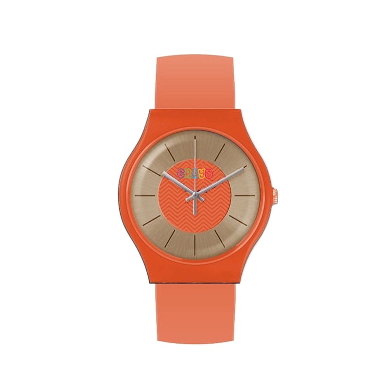 Crayo Trinity Rose Dial Red Leatherette Watch CRACR4402