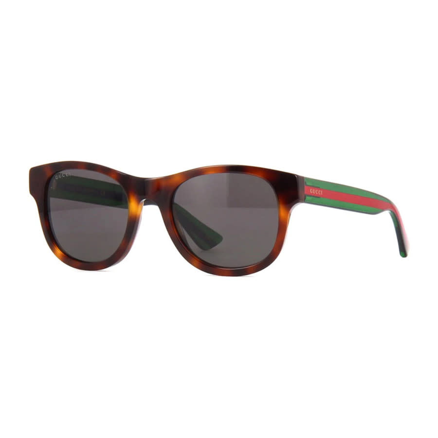 Gucci GG0003S003 Tortoiseshell Square Frame Sunglasses — Havana