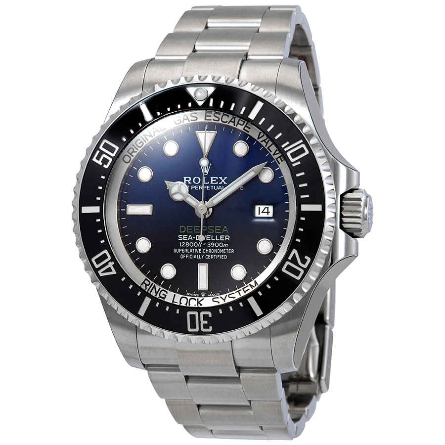 Rolex Deepsea DBlue Dial Automatic Mens Stainless Steel Oyster Watch 126660BLSO